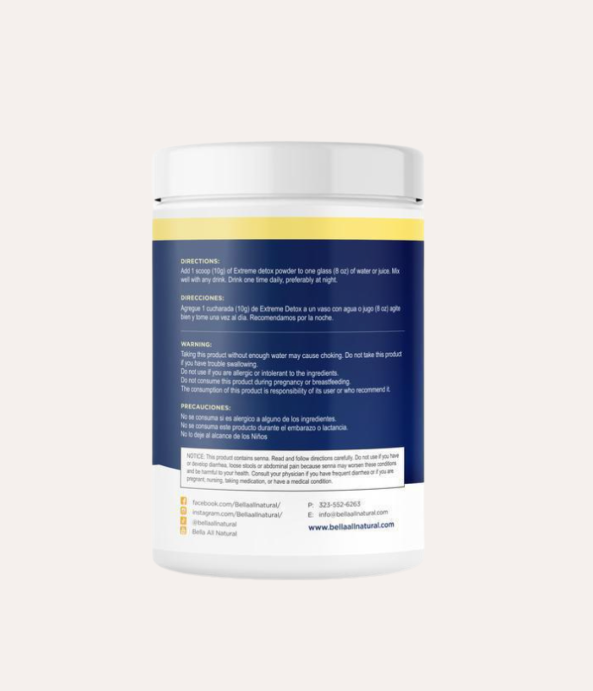 All Natural Detox Powder Mango Flavor