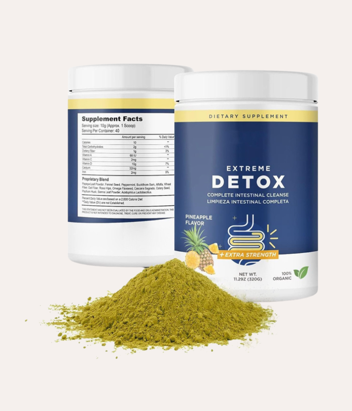All Natural Detox Powder Mango Flavor