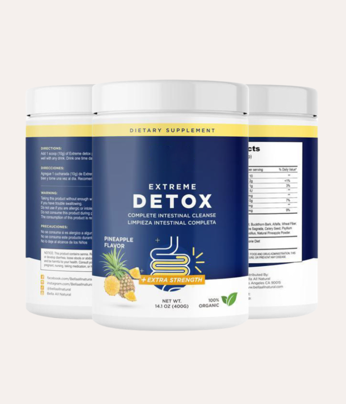 All Natural Detox Powder Mango Flavor